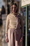 BASERANGE Taffeta Sweater Collection Portugal BAS-TOTVT-RC-WI23-ZONGHE Tan